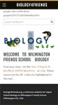 Mobile Screenshot of biology4friends.org